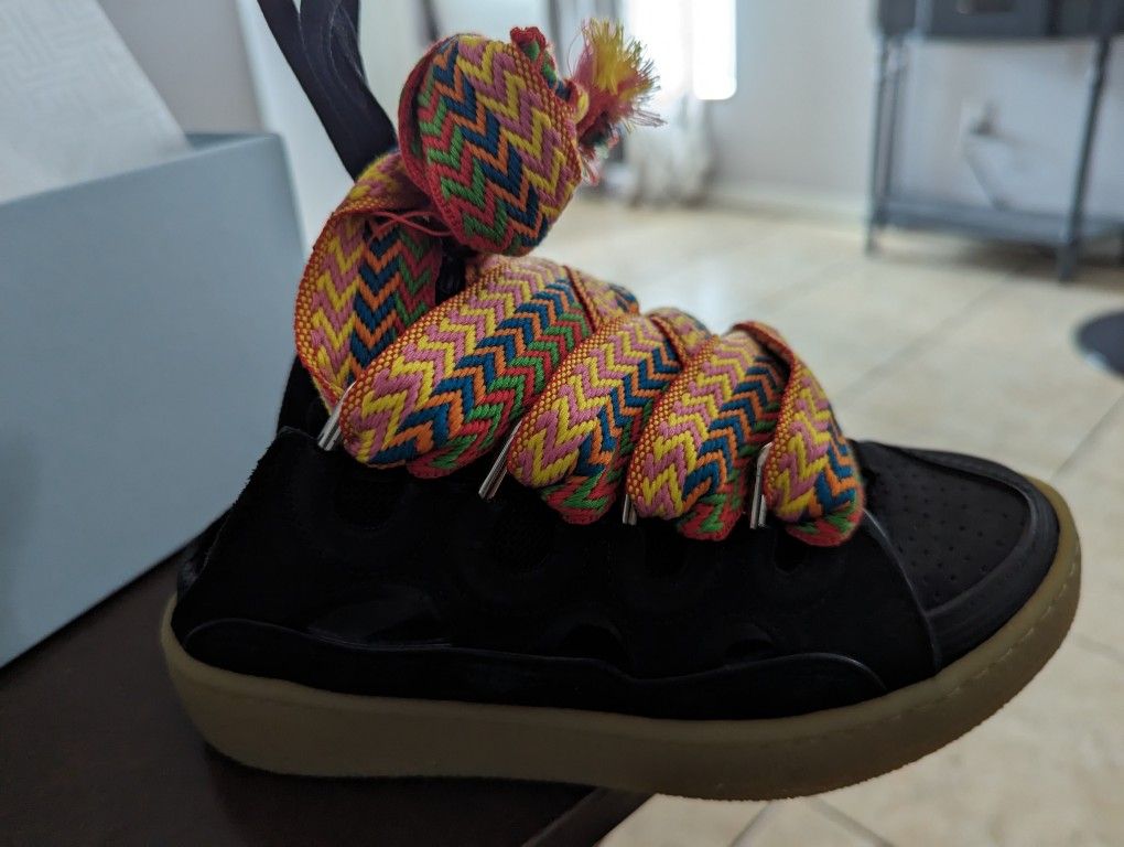 Lanvin Curb Sneakers