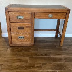 wood desk "vintage"