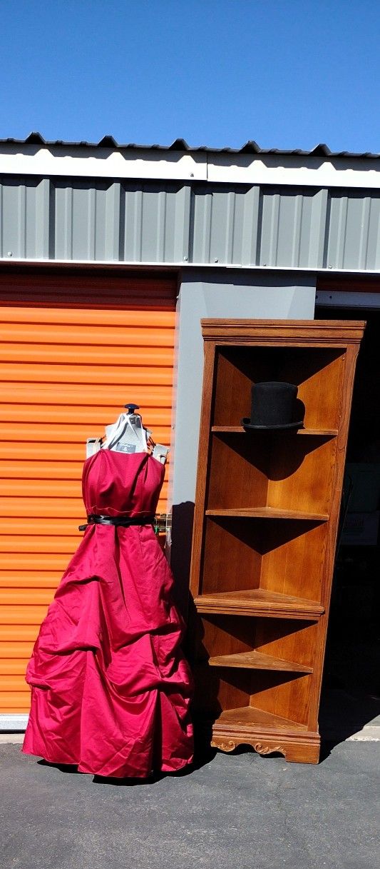 Solid Wood Corner Shelf