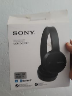 Bluetooth Sony headset