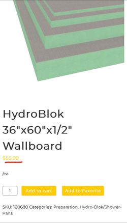 Hydro Blok Wallboard 