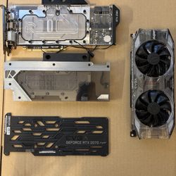 EVGA RTX 2070 Super 8GB + Custom Water Block + Original Cooler | Bundle FOR SALE OR TRADE