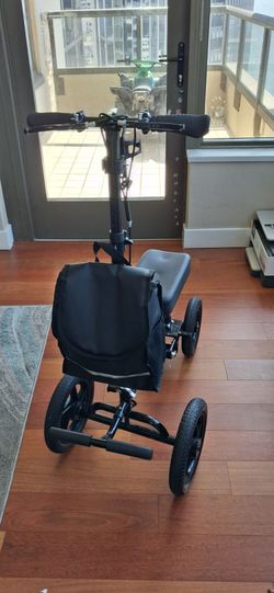 All-Terrain Knee Scooter with Suspension - Like New!d scooter