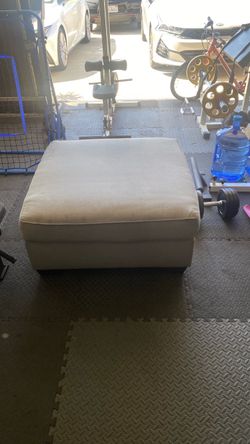 Large Upholstered Ottoman