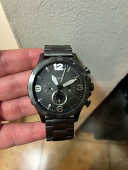 Fossil Men's Nate Quartz Chronograph Watch for Men