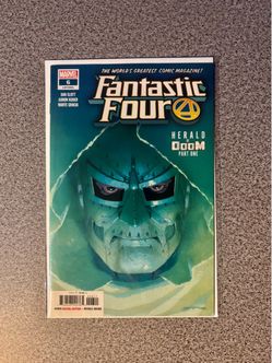 Comic book Fantastic Four #6 (2019) Herald of Doom