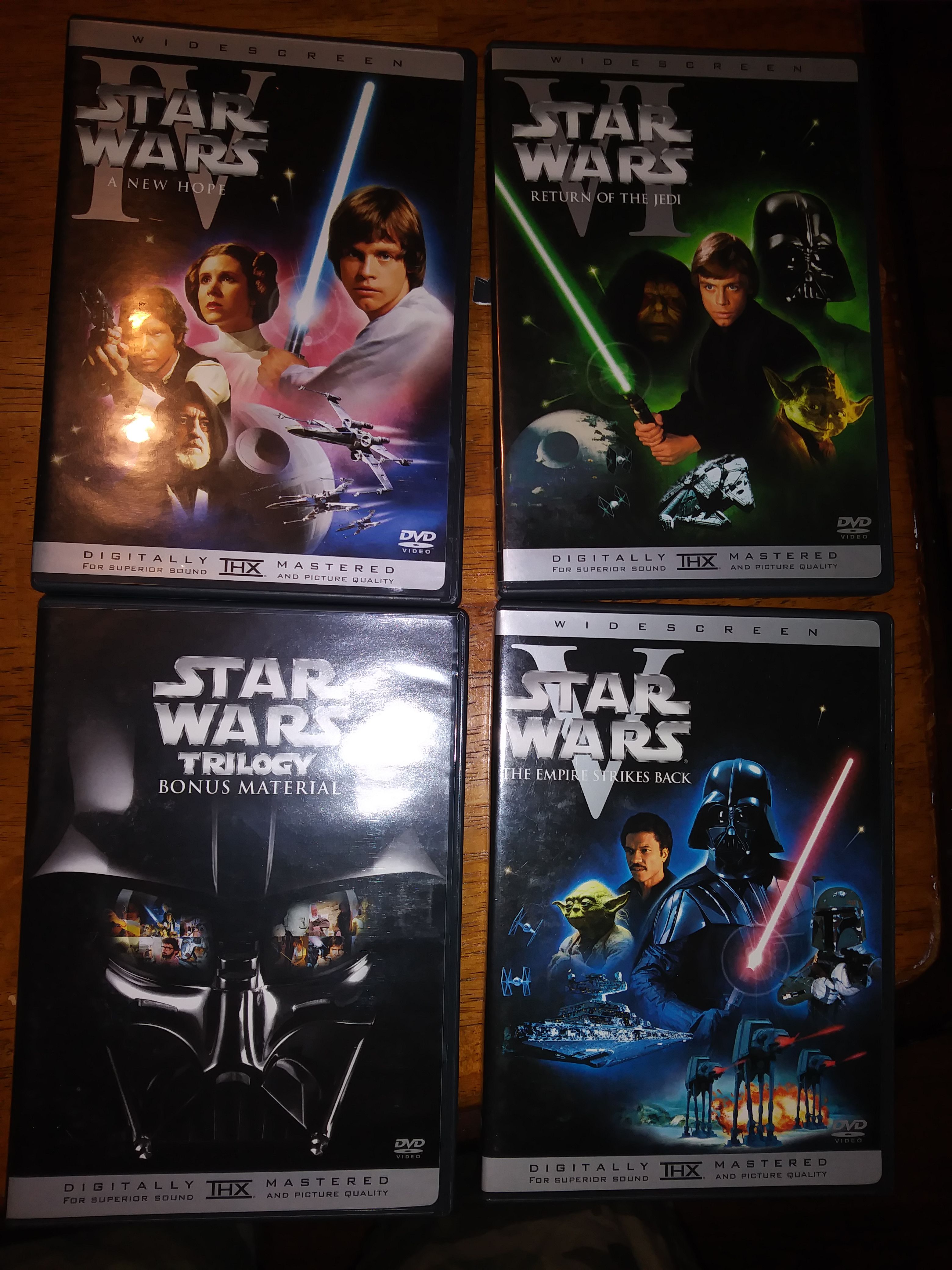 Star wars trilogy Dvd box set for in Fort TX -