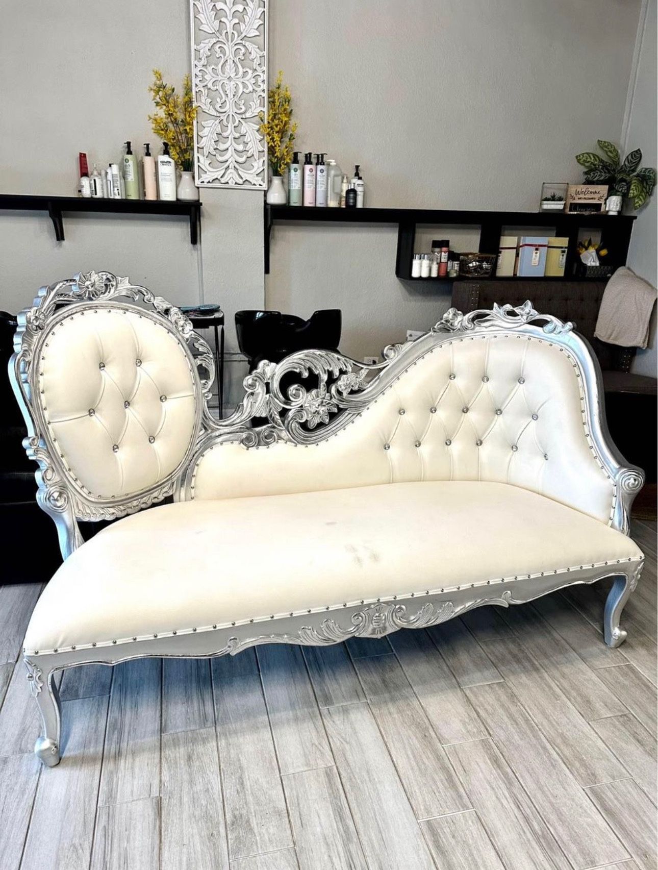 Victorian Throne couch for sale   