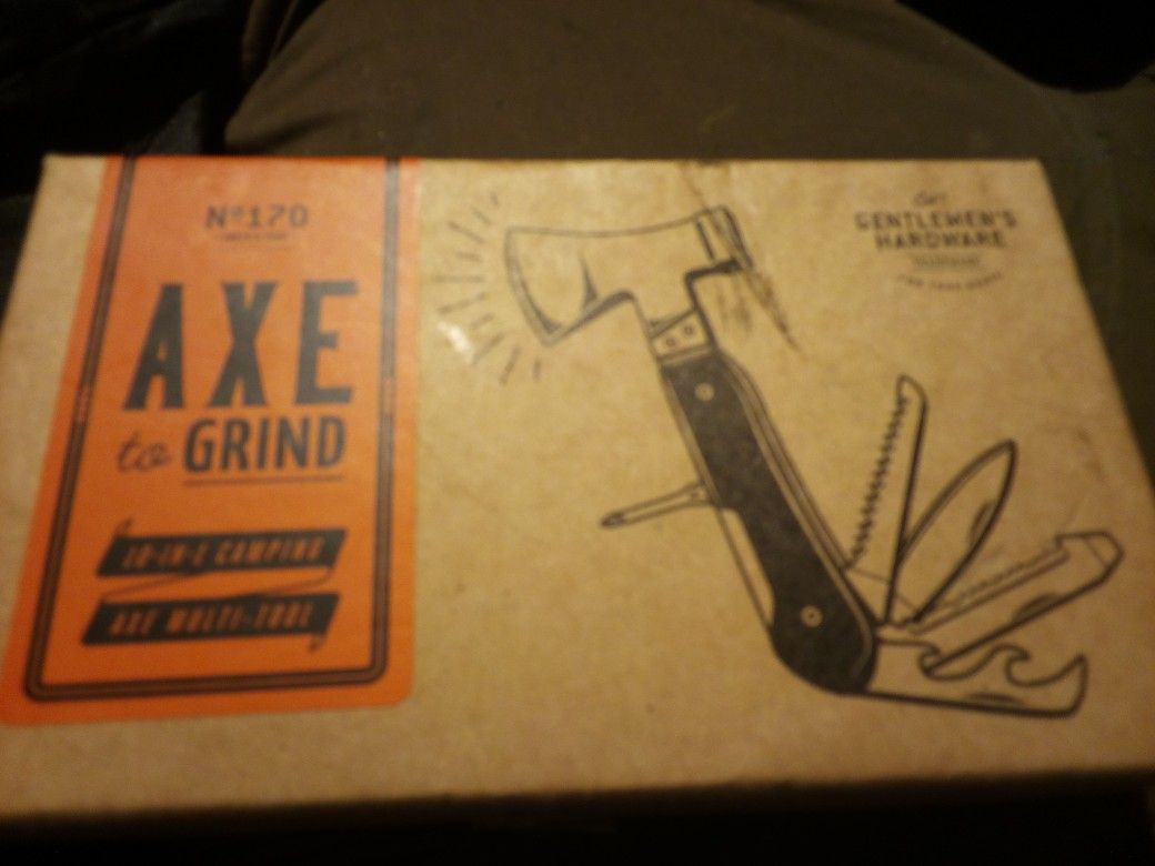 Axe 2 Grind -10in1 - Camping Axe Multi Tool