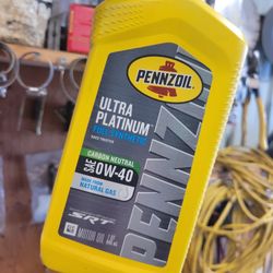 Pennzoil 0w40  Pil Filters Challenger Charger