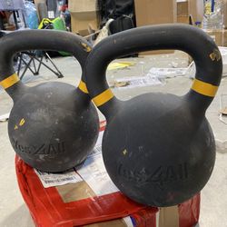 71lb Kettlebell Workout Weight Pair