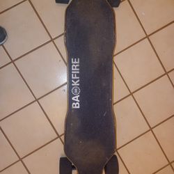 Backfire Electric Longboard Skateboard Works  