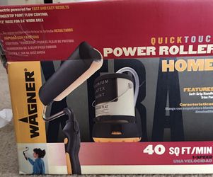 Wagner quicktouch power roller with 3 wall effects