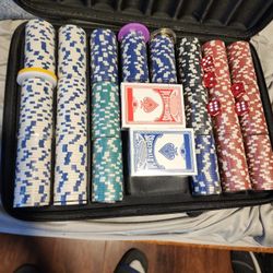 500pc Poker Set With Soft Case
