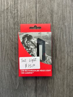 USB Rechargeable Bike Light – 100+ Lumens