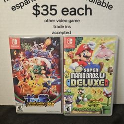 CASED NINTENDO SWITCH GAMES SALE OR TRADE