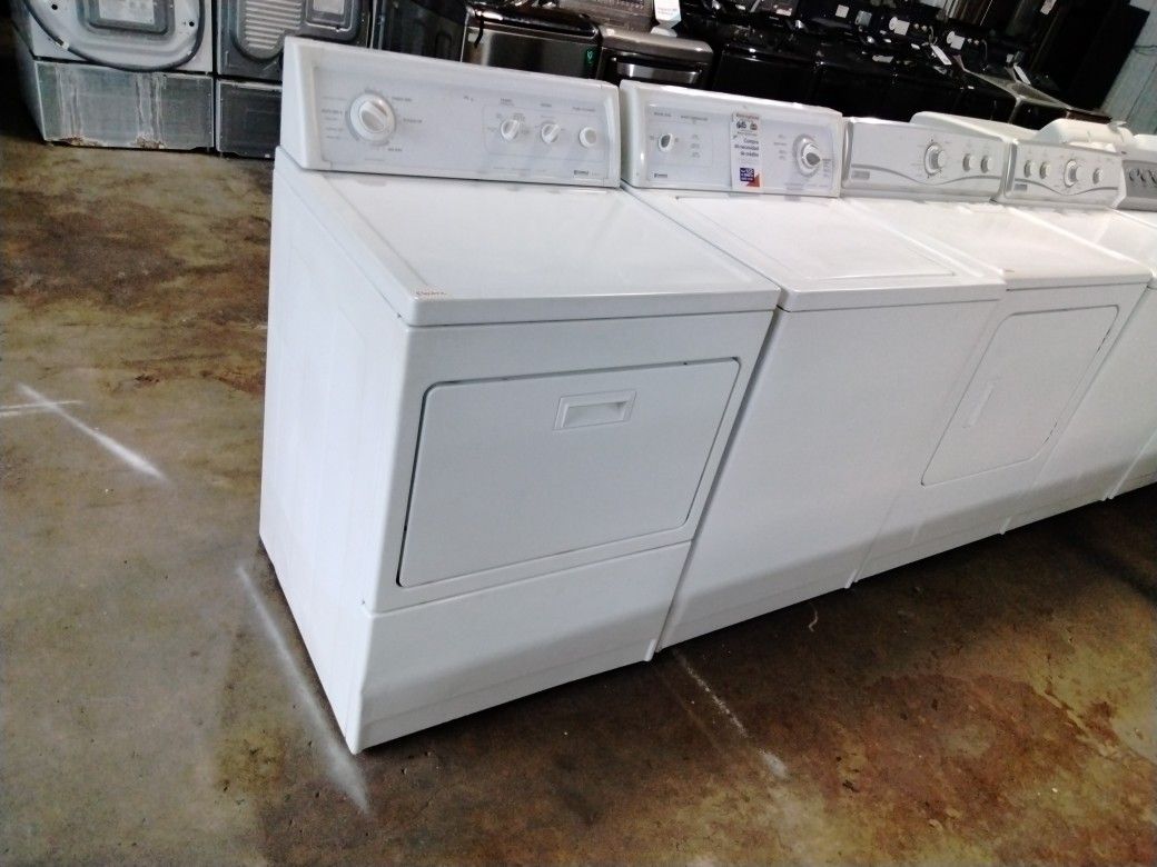 Kenmore Washer And Dryer Electric Color White