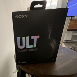 NEW! ULT WEAR SONY POWER SOUND Noise Canceling BT
