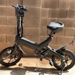 black Jetson Haze Foldable Electric Bike