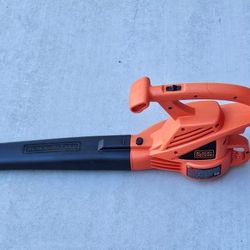 New BLACK+DECKER Electric Leaf Blower, 7-Amp