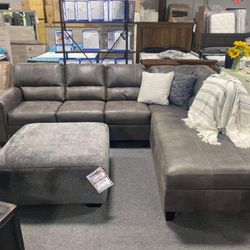 Navi Smoke LAF Sectional Ashley /couch / Living room set