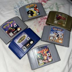 Nintendo 64 Games/ Dreamcast Game