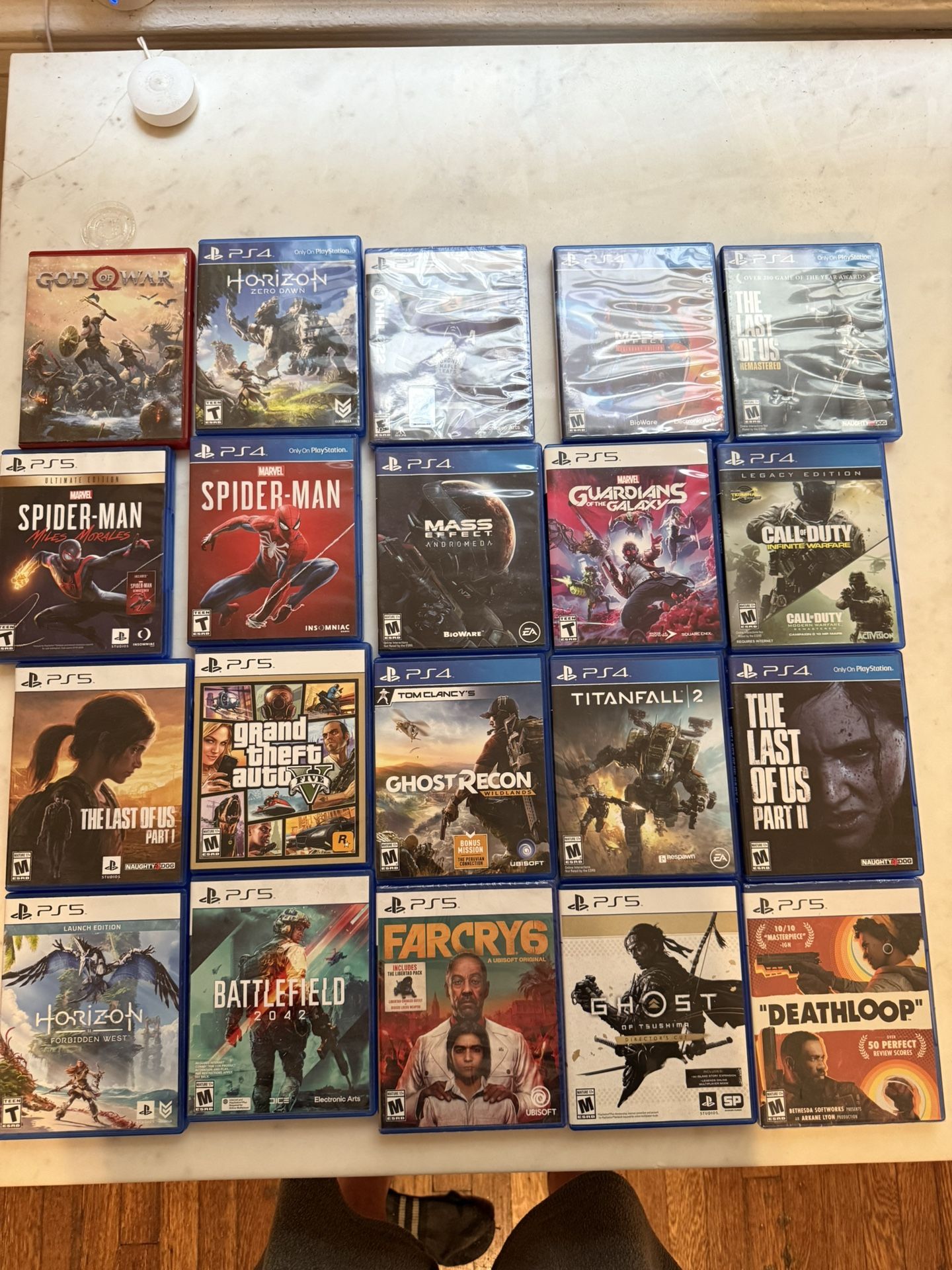 PS4 And PS5 Game Collection