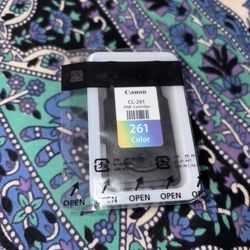 Genuine OEM Canon CL-261 Color Ink 