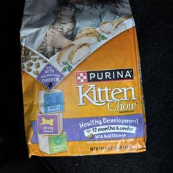 Purina Kitten Chow Chicken Flavor 