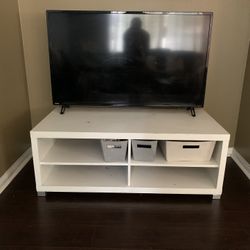White Tv Stand 