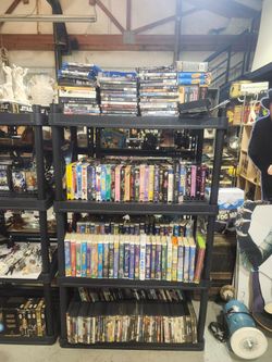 Mixed Vhs,Blue Ray,Dvd Tapes