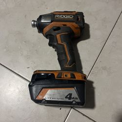 Best Offer RIDGID cordless Impact Driver WITH BATTERY