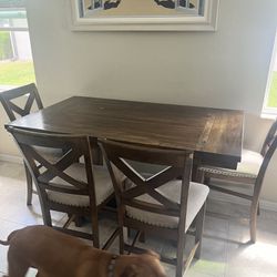Tall Dining table and chairs