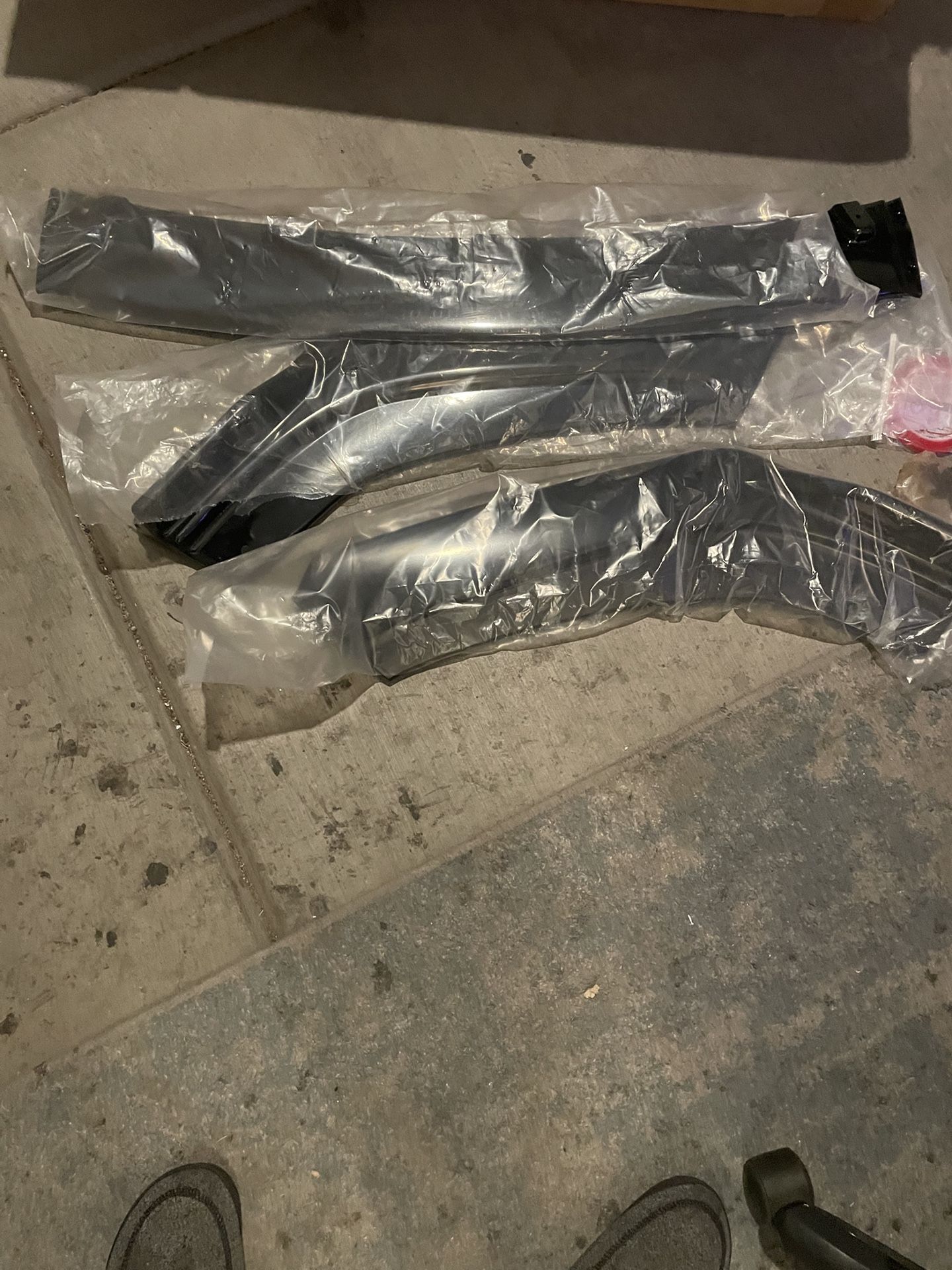 3Pcs Car Front Bumper Spoiler Splitter Lip Diffuser Bumper Racing Lips Cover Trim Body Kit Compatible with Civic Sedan 4Dr 2016-2019(Matte Black)