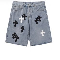 Size 28 Chrome Heart Shorts