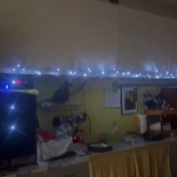 Festive 100 Cold White Battery Operated (3xAA) LED Timer Lights 33 Feet 