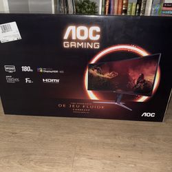 34” AOC gaming monitor 