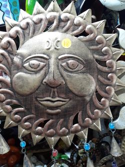 Metal Sun face wind chime special price