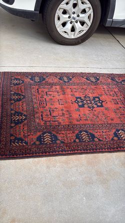 TURKOMAN area oriental rug.
