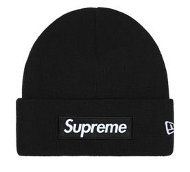 Supreme New Era Box Logo Beanie Black (FW25)