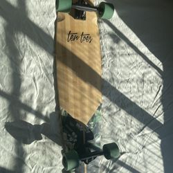 Barely Used Ten Toes Skateboard 