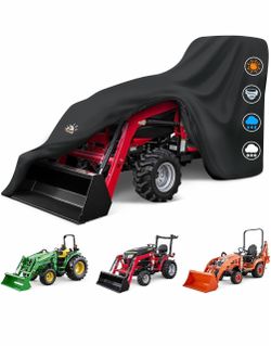 Jetrum Black Tractor Cover with Loader