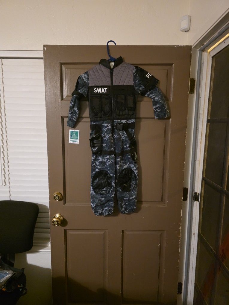 Kids Swat Uniform Child Size 5-6