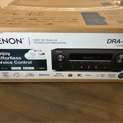 Denon DRA-800H Network Stereo Receiver 2 Channel Heos Bluetooth like new