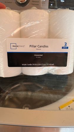 Pillar candles