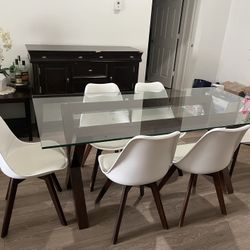Table With 6 Chairs