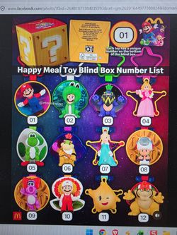 McDonald's Happy Meal Mario Galaxy
