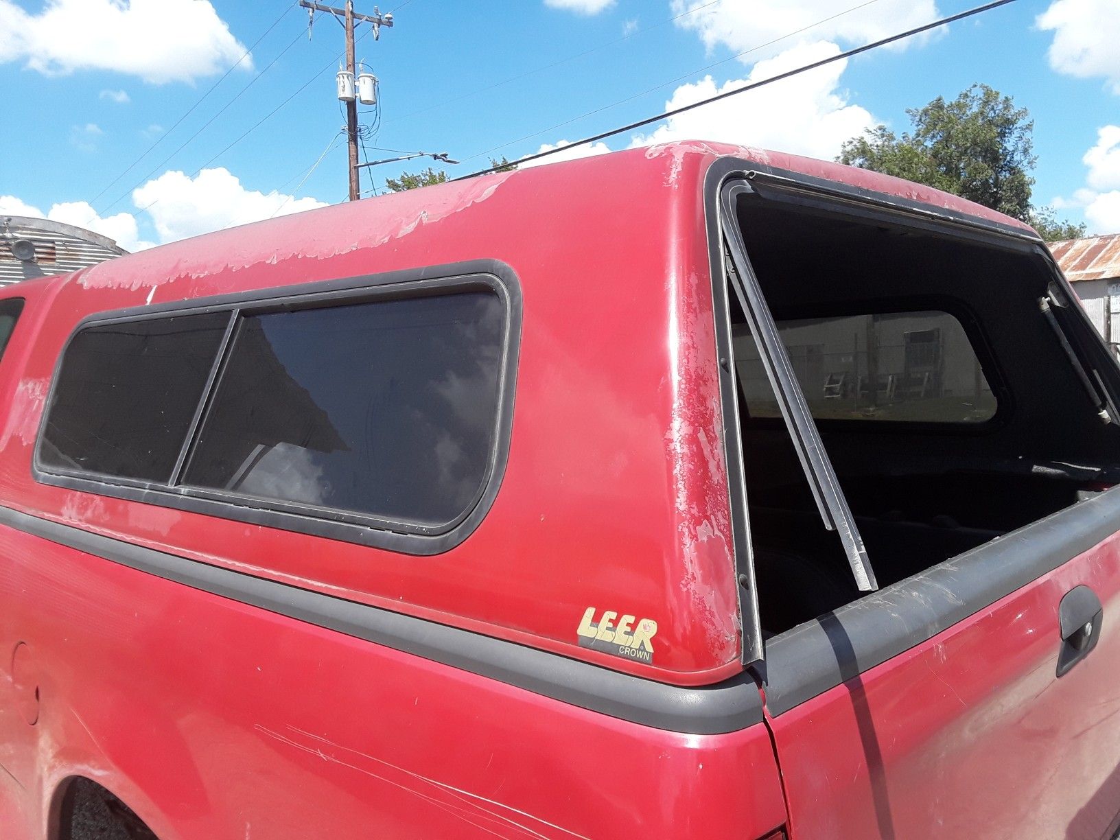 Good used Ford 1999 camper shell. one owner.