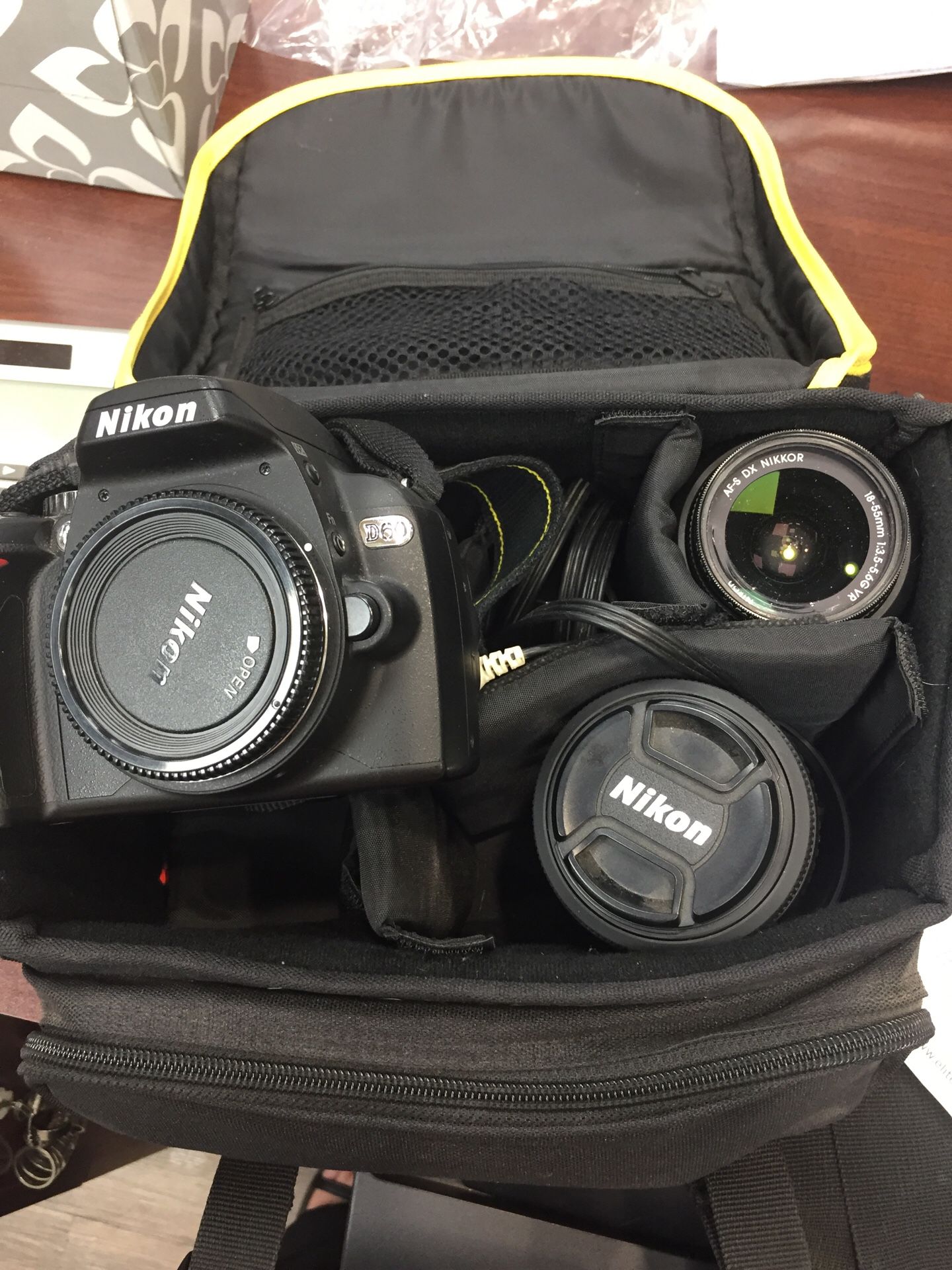 Nikon Camera with 2 Lenses