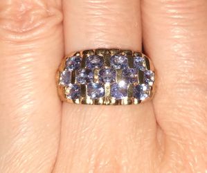 Exquisite 18k New In Box Genuine Tanzanite 💍